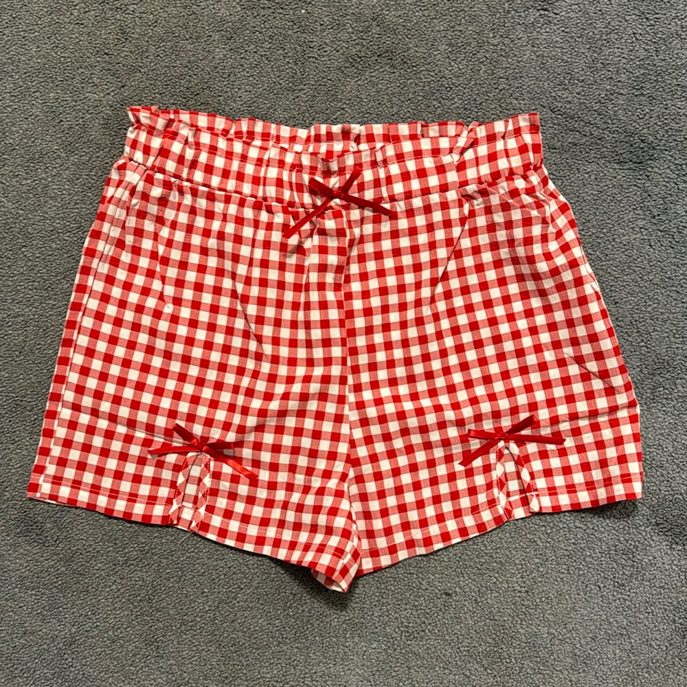 Plaid shorts